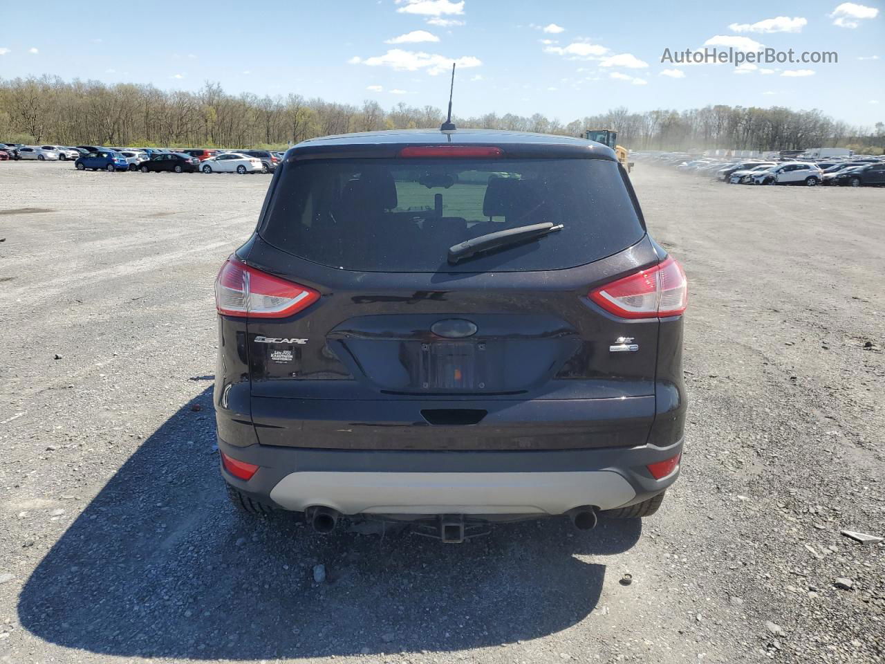 2013 Ford Escape Se Black vin: 1FMCU9GX6DUD03786