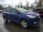 2013 Ford Escape Se Blue vin: 1FMCU9GX6DUD39901