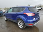 2013 Ford Escape Se Blue vin: 1FMCU9GX6DUD39901