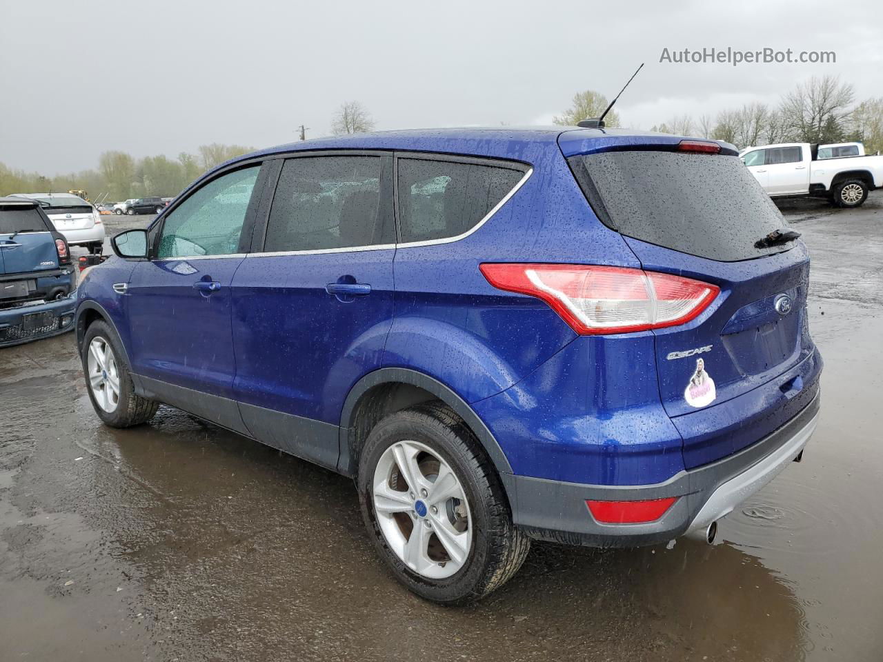 2013 Ford Escape Se Blue vin: 1FMCU9GX6DUD39901