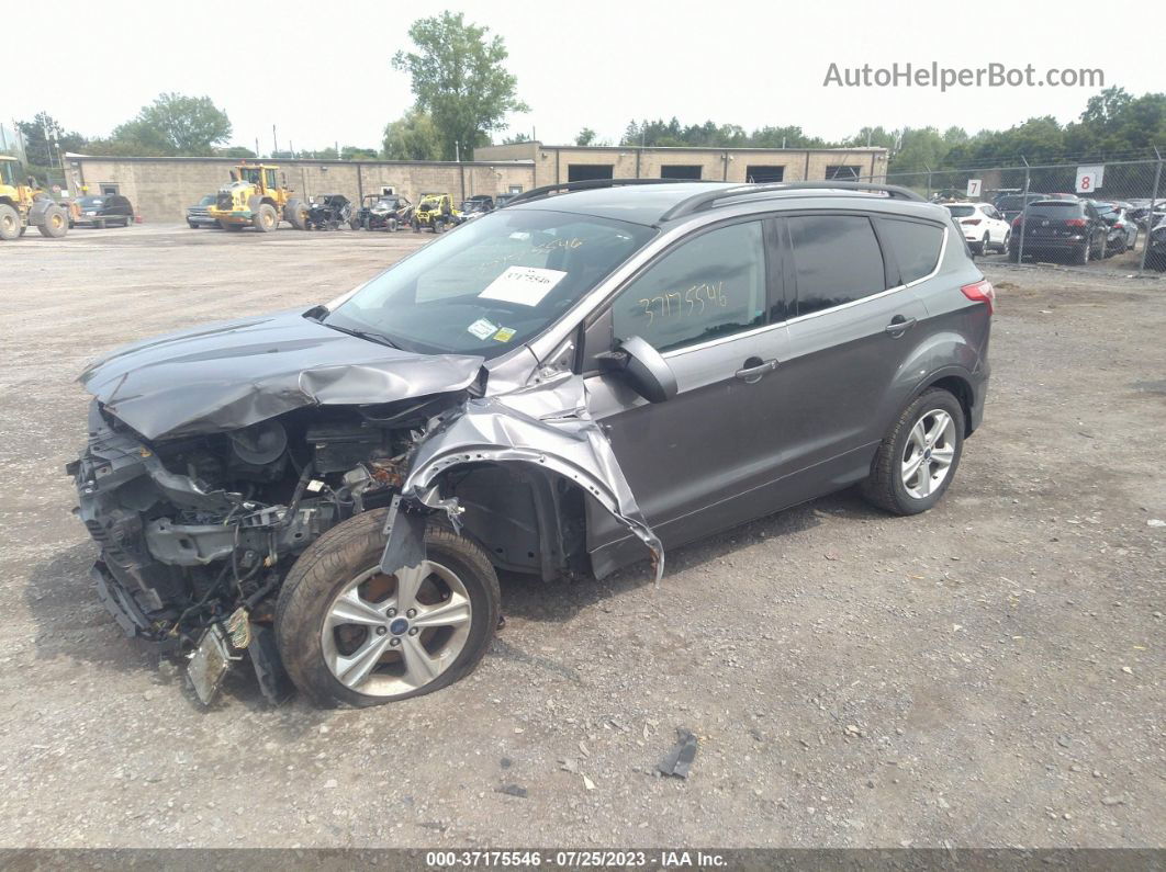 2014 Ford Escape Se Gray vin: 1FMCU9GX6EUA56951