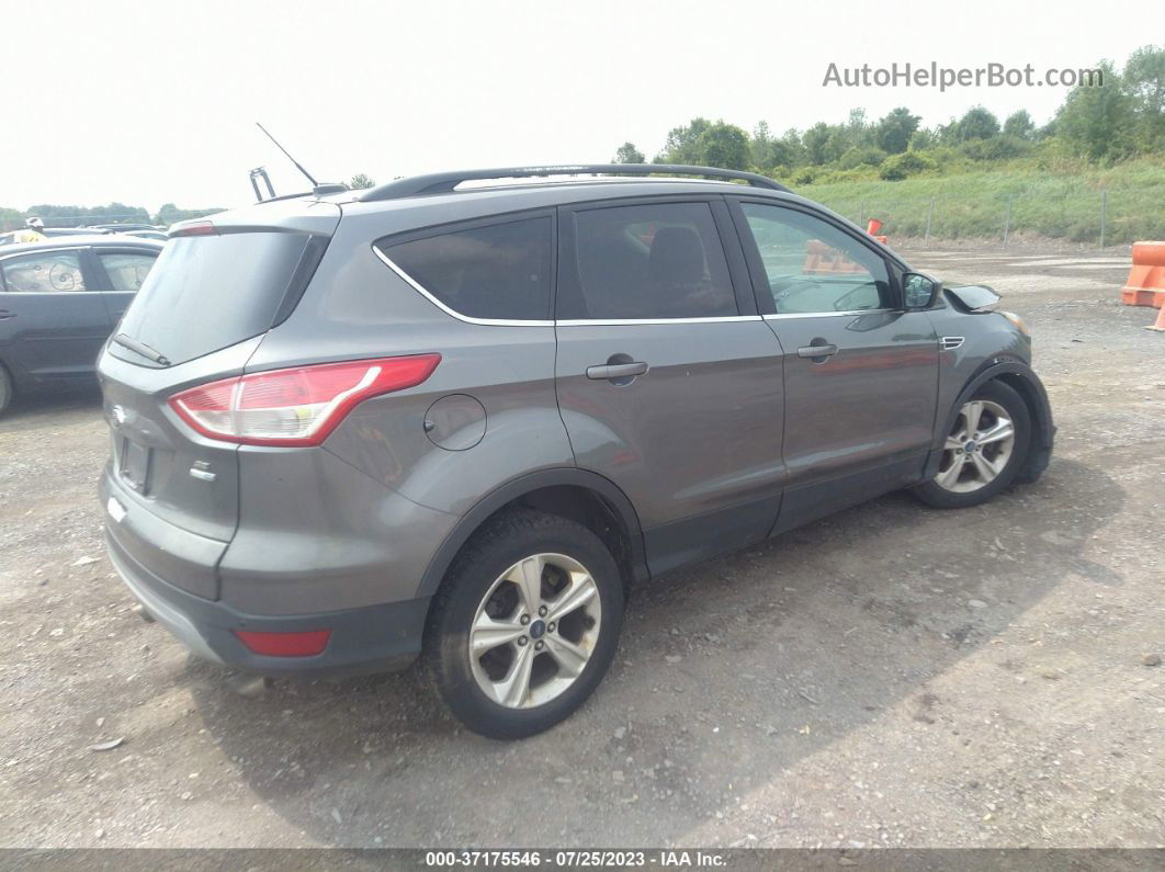 2014 Ford Escape Se Gray vin: 1FMCU9GX6EUA56951