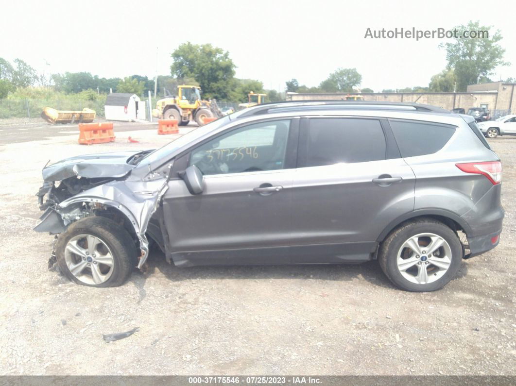 2014 Ford Escape Se Gray vin: 1FMCU9GX6EUA56951