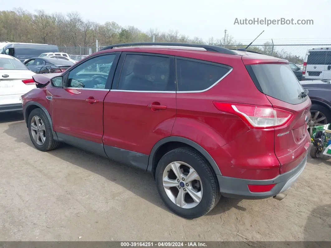 2014 Ford Escape Se Red vin: 1FMCU9GX6EUB37089