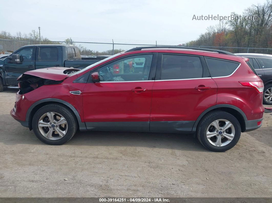 2014 Ford Escape Se Red vin: 1FMCU9GX6EUB37089