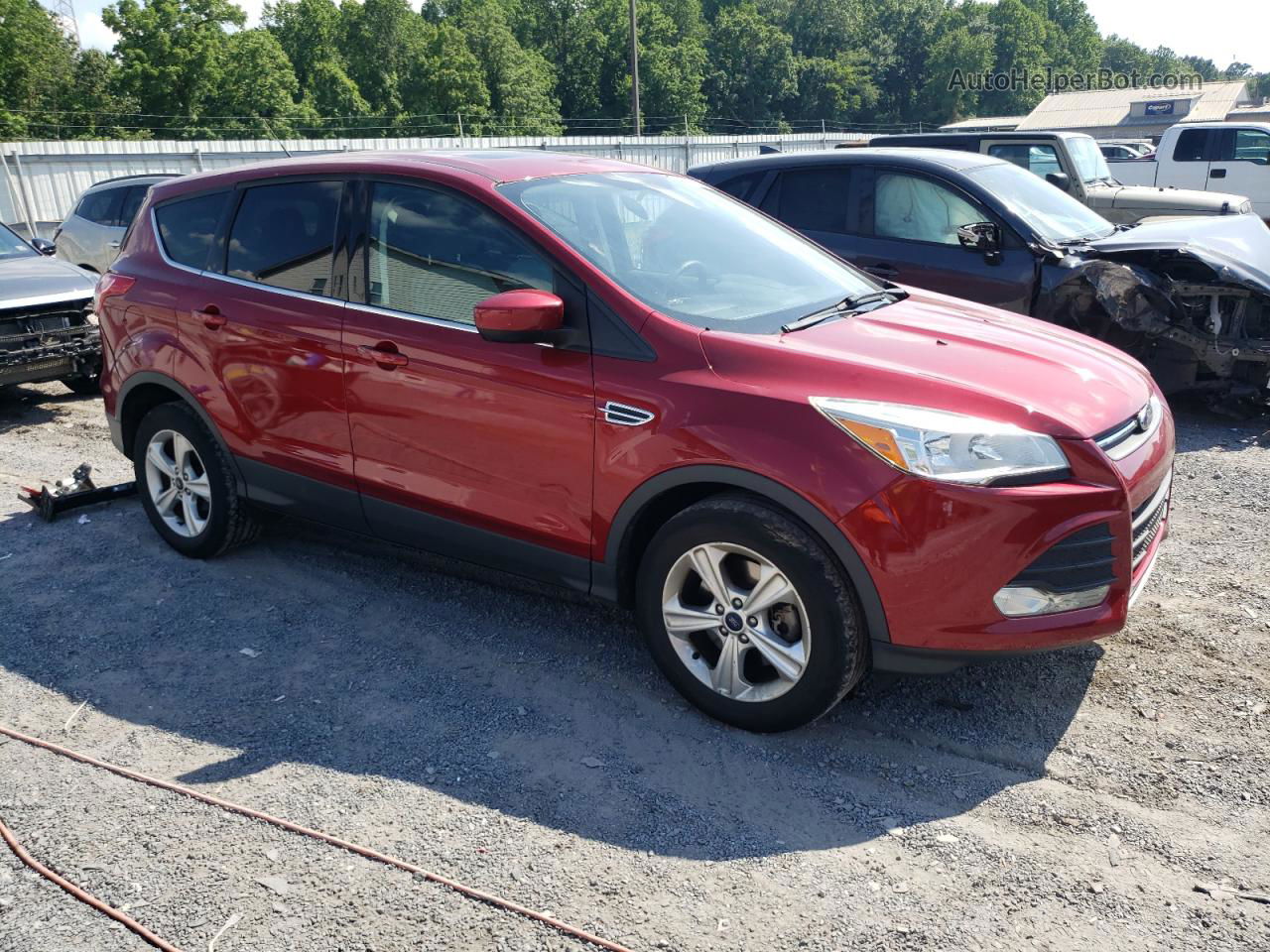 2014 Ford Escape Se Burgundy vin: 1FMCU9GX6EUB58072