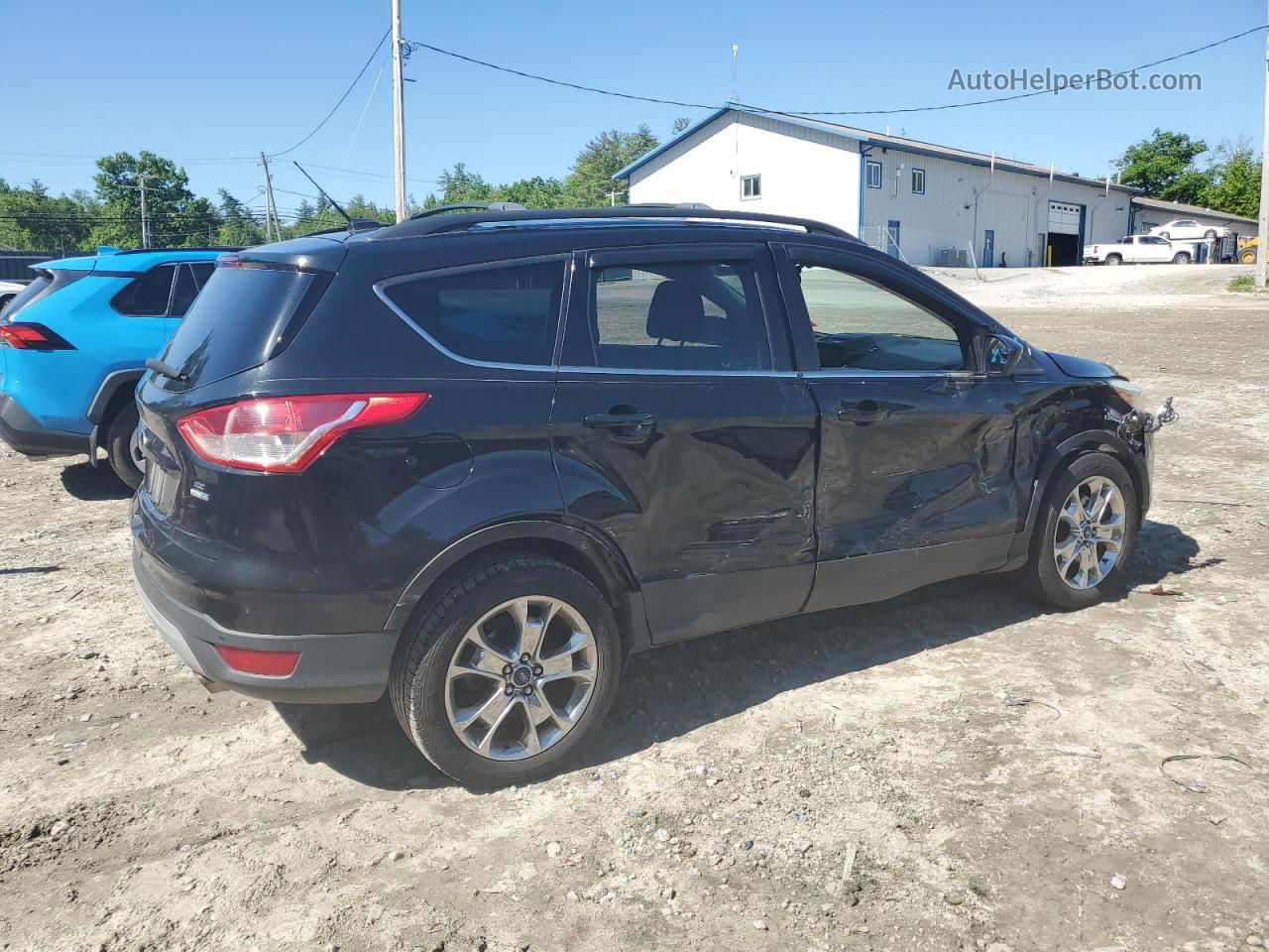 2015 Ford Escape Se Black vin: 1FMCU9GX6FUA34711