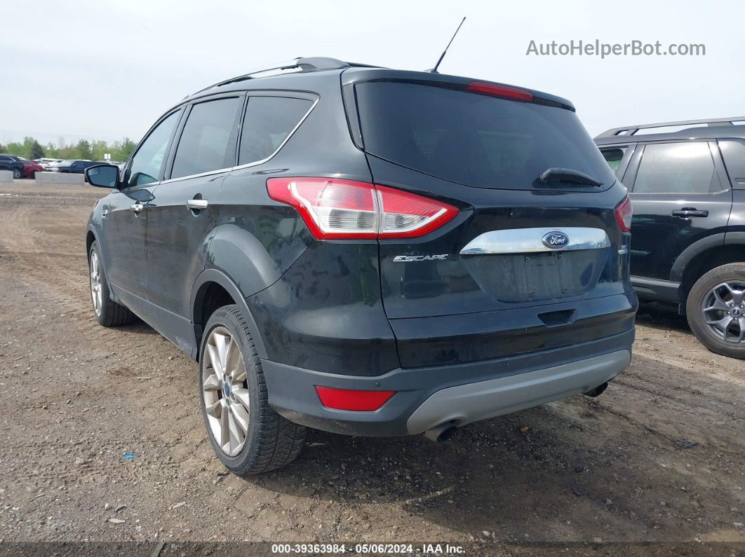 2015 Ford Escape Se Black vin: 1FMCU9GX6FUB17491