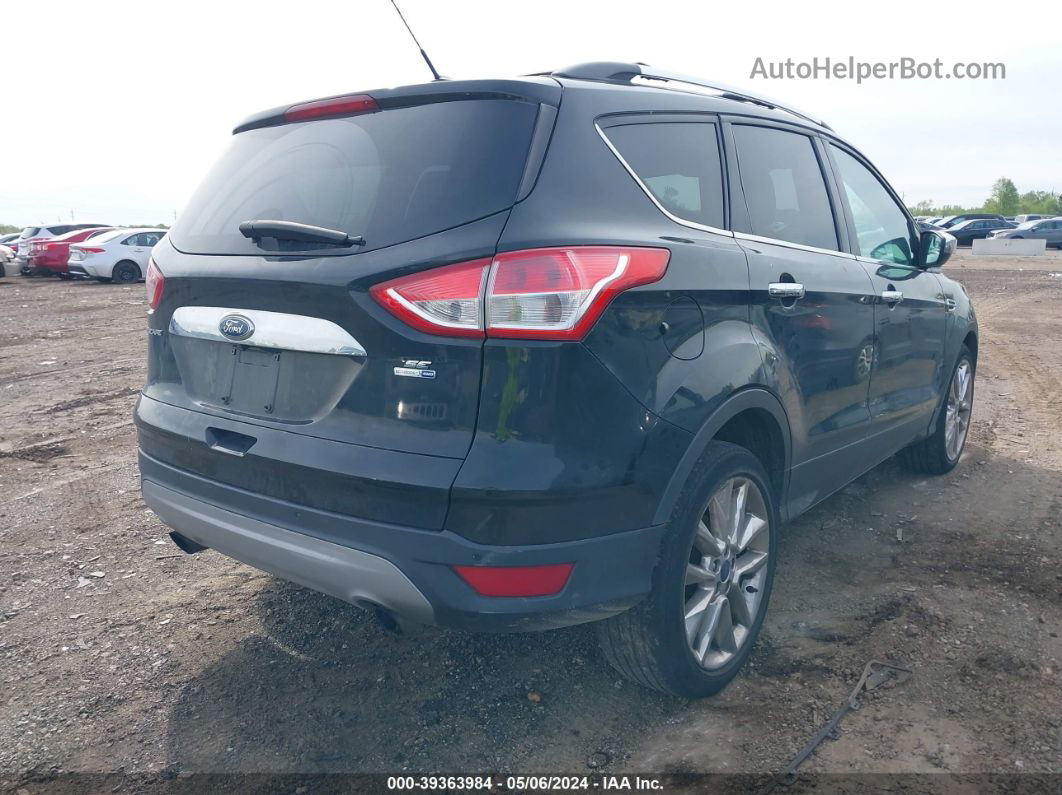 2015 Ford Escape Se Black vin: 1FMCU9GX6FUB17491