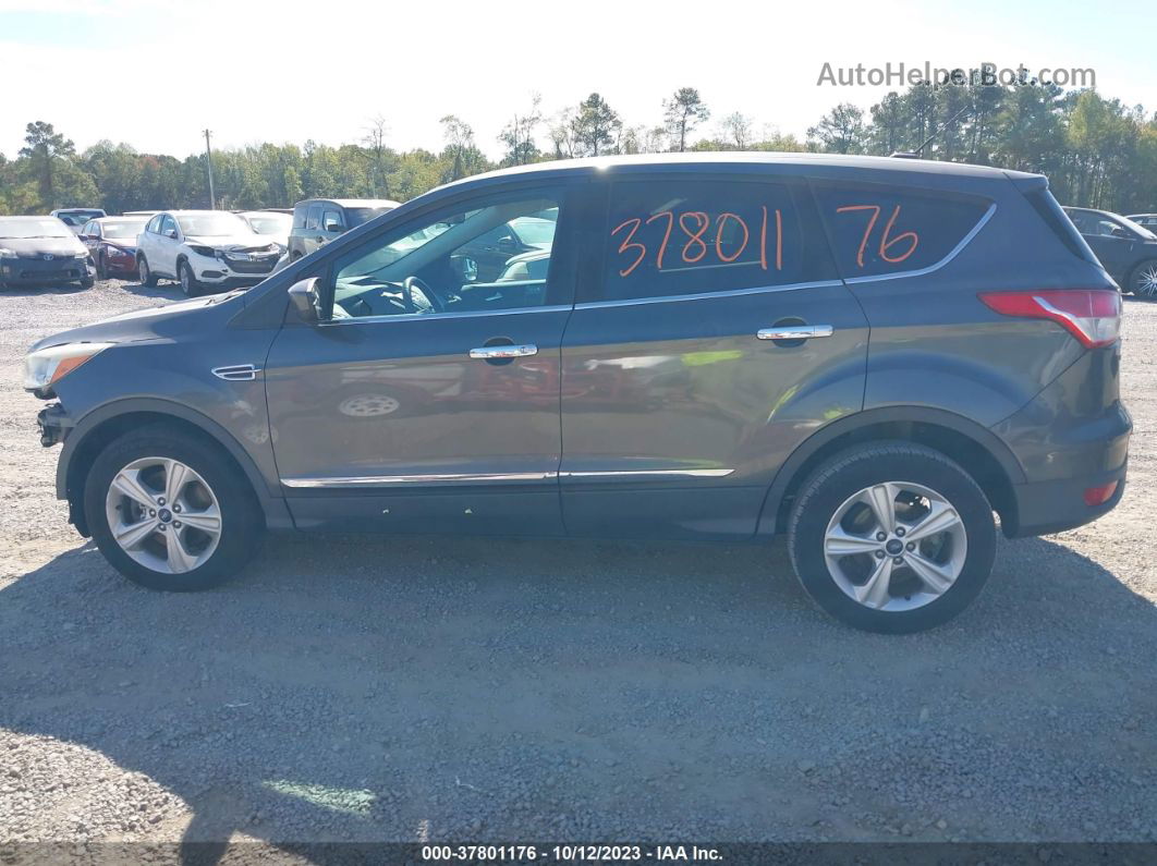 2015 Ford Escape Se Gray vin: 1FMCU9GX6FUB45100