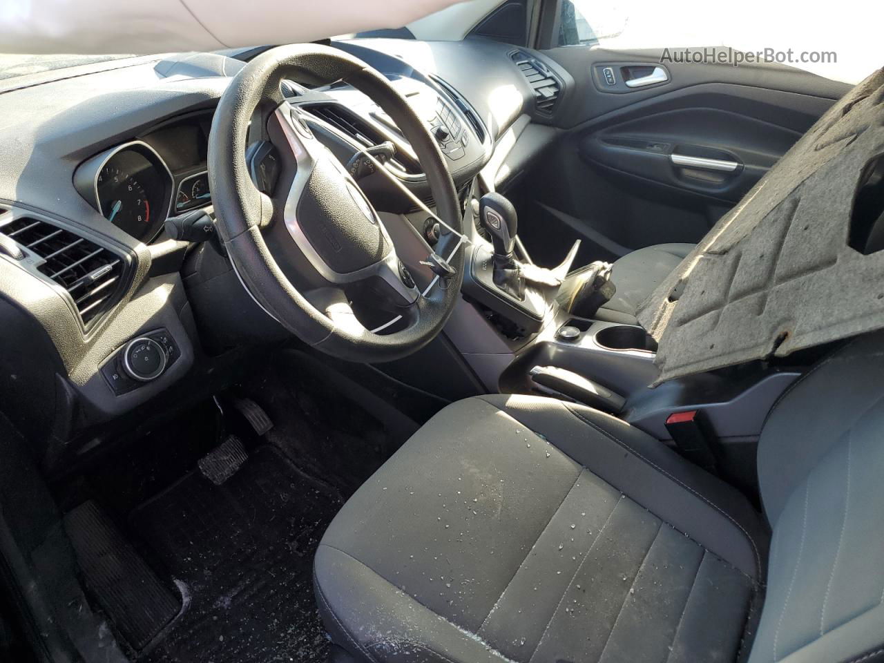 2015 Ford Escape Se Черный vin: 1FMCU9GX6FUC53166