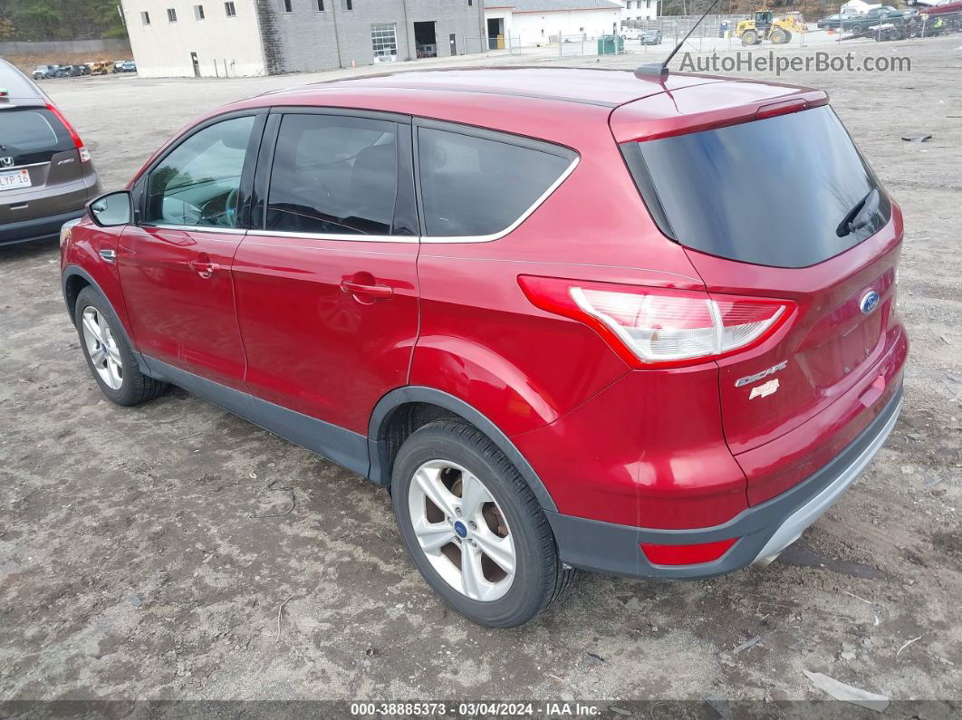 2016 Ford Escape Se Красный vin: 1FMCU9GX6GUB85176