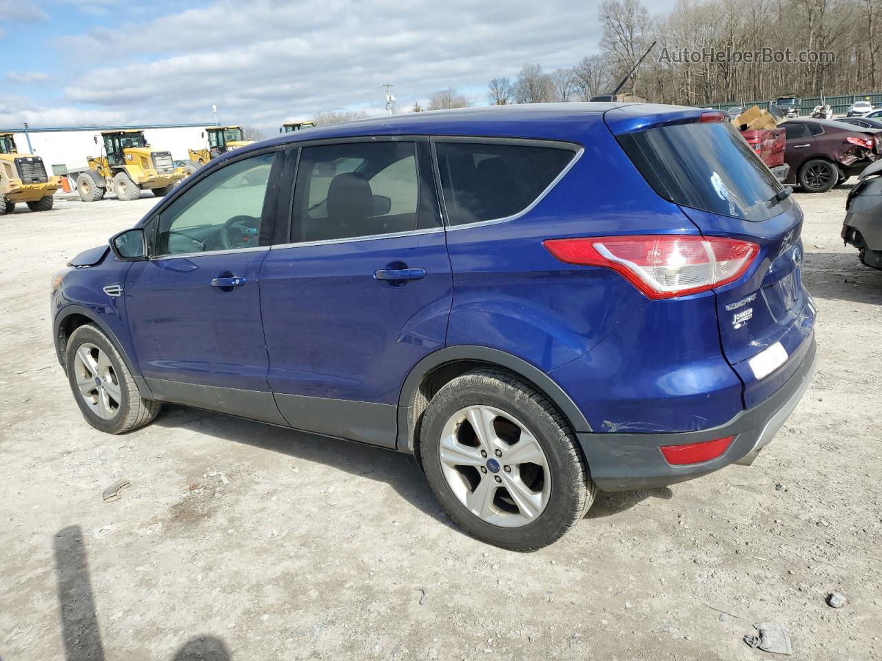 2016 Ford Escape Se Blue vin: 1FMCU9GX6GUC37700