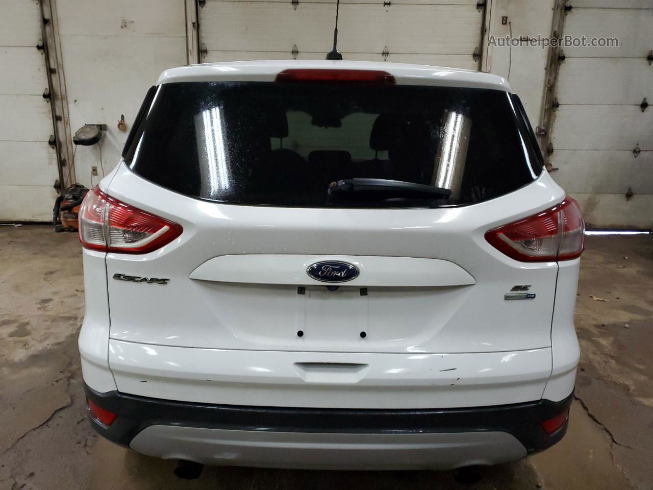 2016 Ford Escape Se White vin: 1FMCU9GX6GUC38202