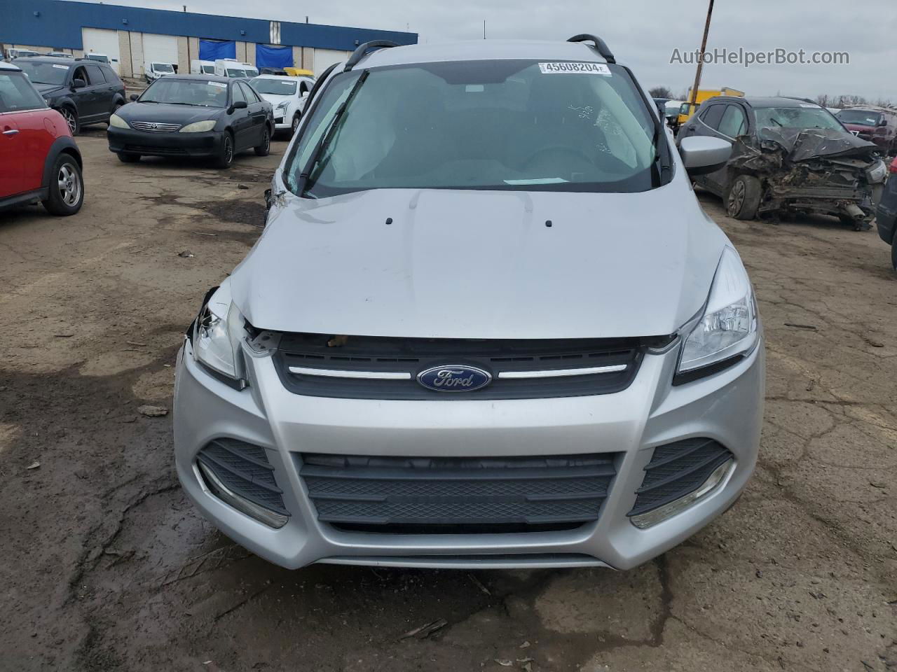 2016 Ford Escape Se Silver vin: 1FMCU9GX6GUC56411