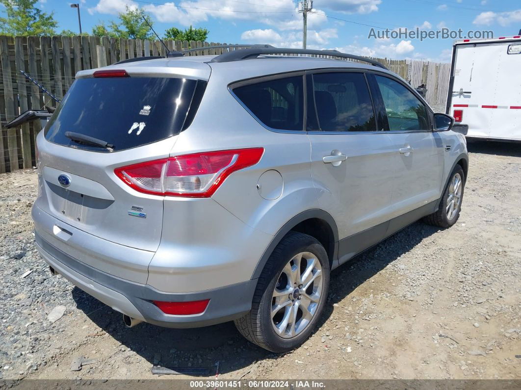 2013 Ford Escape Se Серебряный vin: 1FMCU9GX7DUB91192