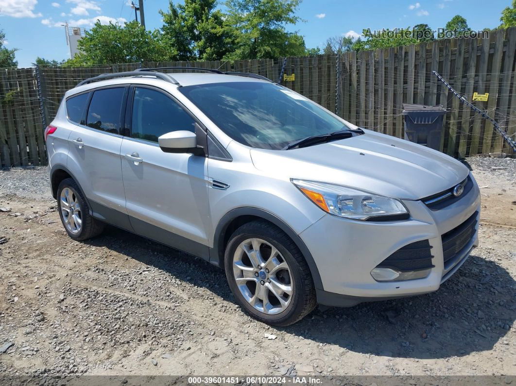 2013 Ford Escape Se Серебряный vin: 1FMCU9GX7DUB91192