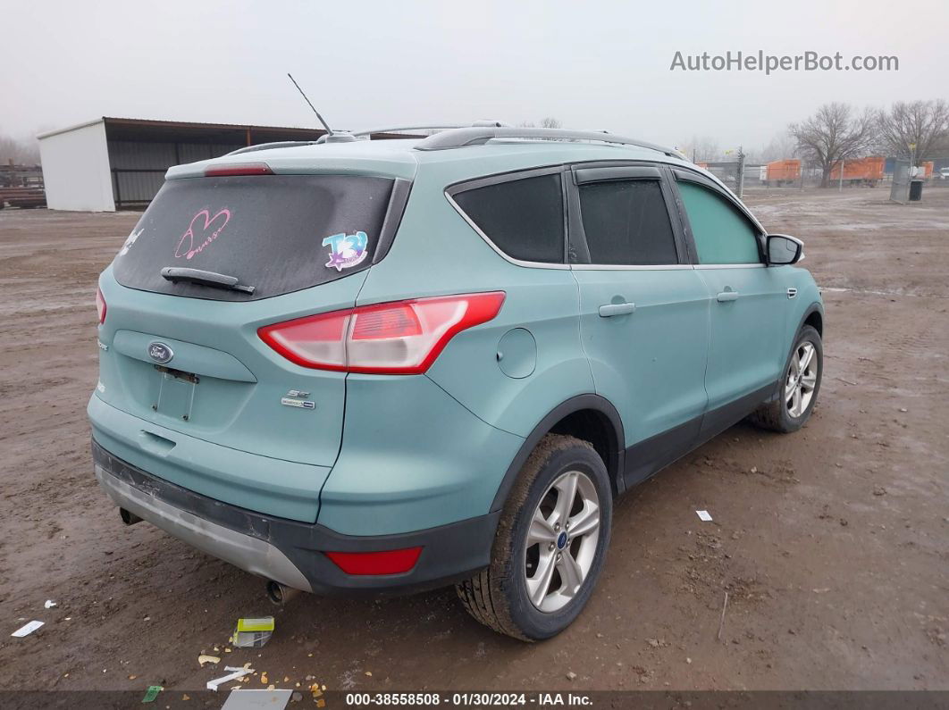 2013 Ford Escape Se Turquoise vin: 1FMCU9GX7DUD32326