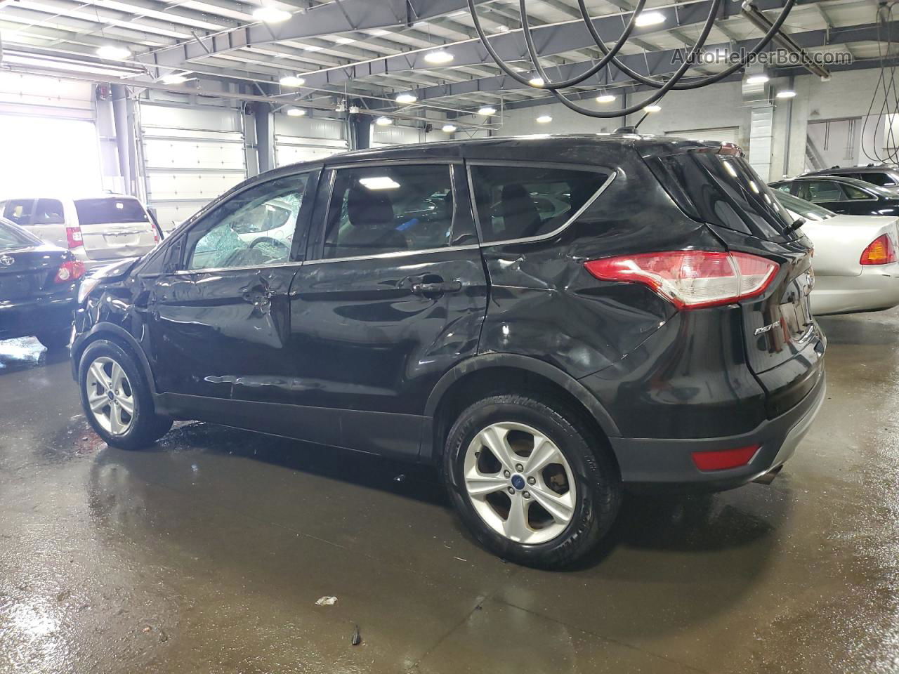 2014 Ford Escape Se Black vin: 1FMCU9GX7EUB80159