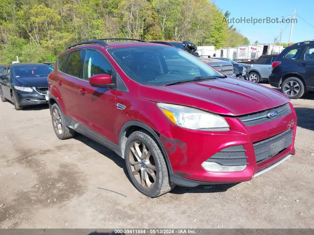 2015 Ford Escape Se Burgundy vin: 1FMCU9GX7FUA97056