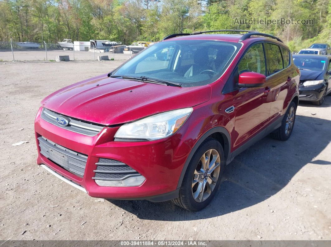 2015 Ford Escape Se Бордовый vin: 1FMCU9GX7FUA97056