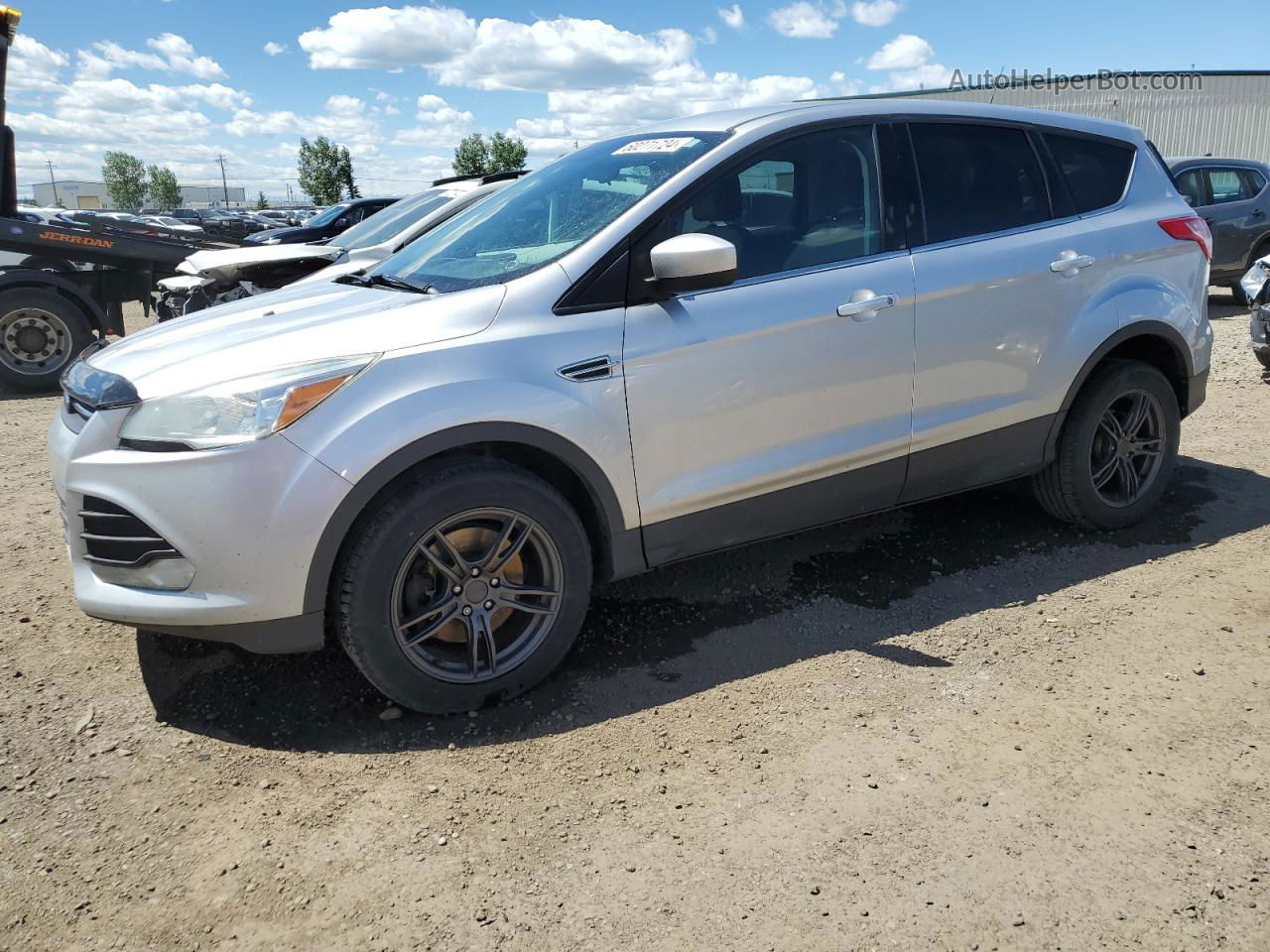 2015 Ford Escape Se Silver vin: 1FMCU9GX7FUC70378