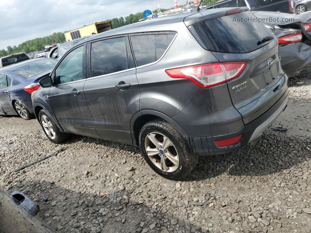 2015 Ford Escape Se Серый vin: 1FMCU9GX7FUC79209