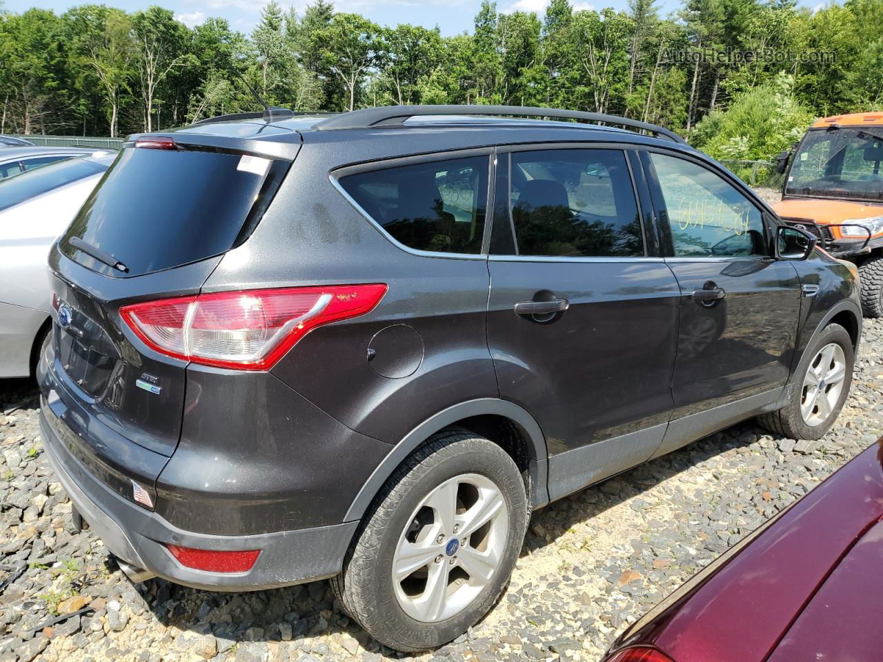 2016 Ford Escape Se Gray vin: 1FMCU9GX7GUA71557