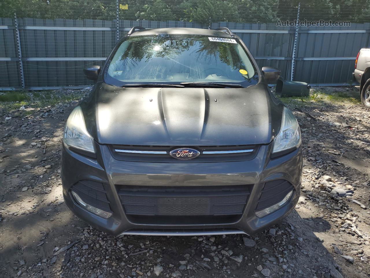 2016 Ford Escape Se Gray vin: 1FMCU9GX7GUA71557