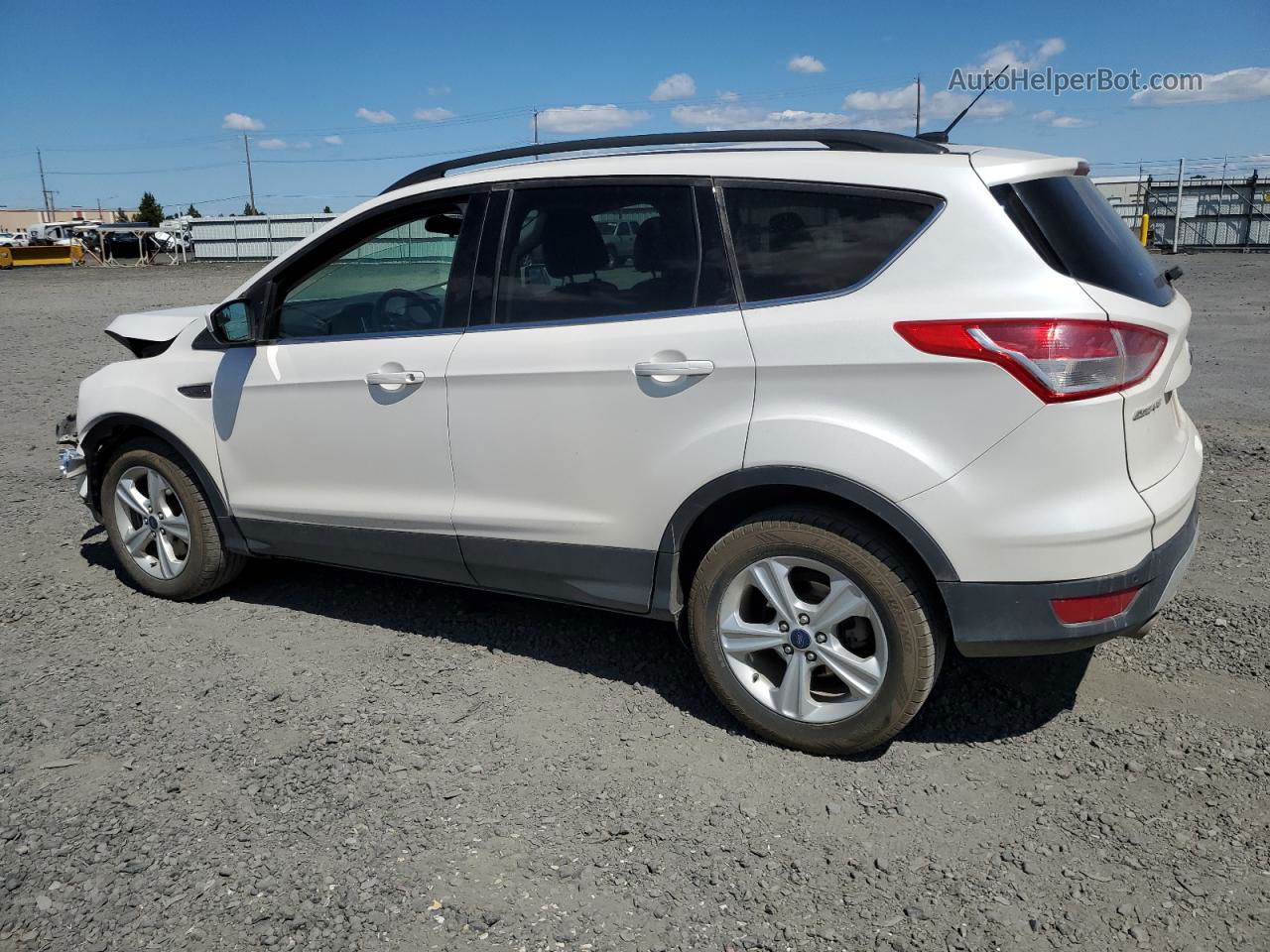 2016 Ford Escape Se White vin: 1FMCU9GX7GUB08333