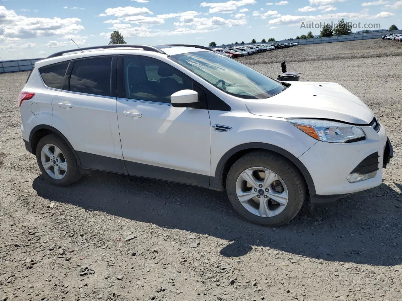 2016 Ford Escape Se White vin: 1FMCU9GX7GUB08333