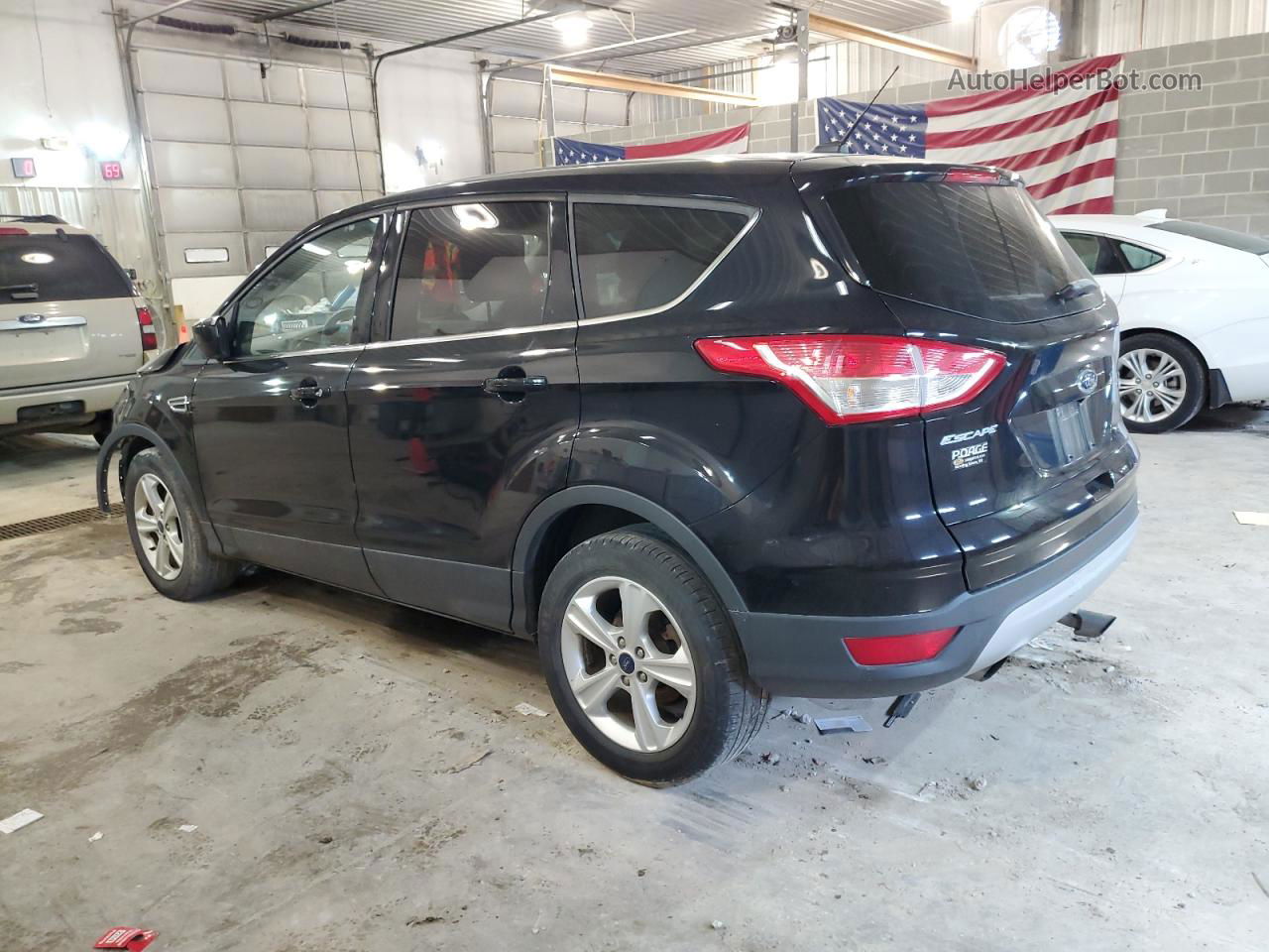 2016 Ford Escape Se Black vin: 1FMCU9GX7GUB74848