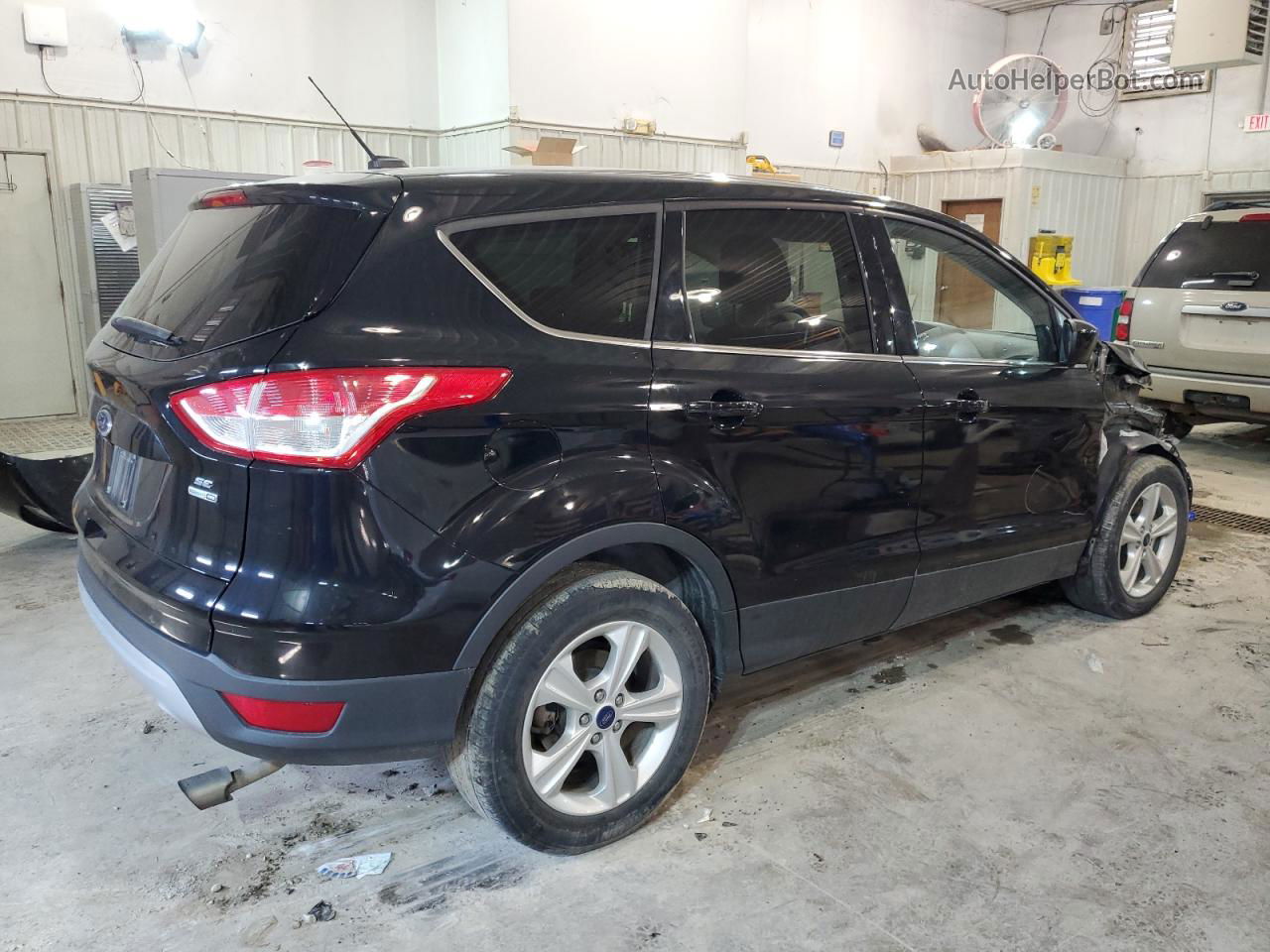 2016 Ford Escape Se Black vin: 1FMCU9GX7GUB74848