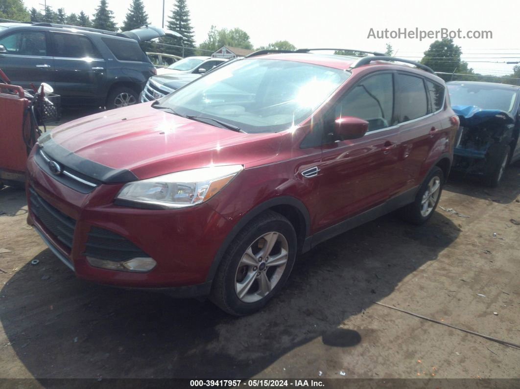 2013 Ford Escape Se Maroon vin: 1FMCU9GX8DUD16989