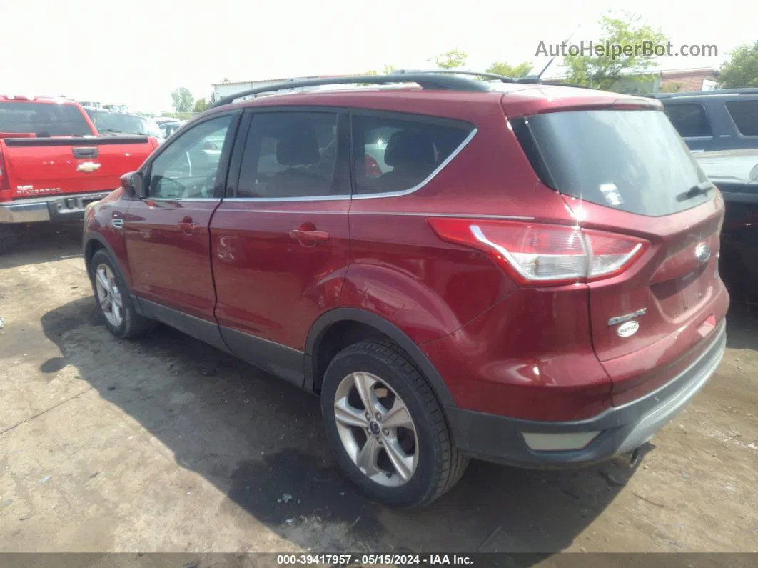 2013 Ford Escape Se Maroon vin: 1FMCU9GX8DUD16989