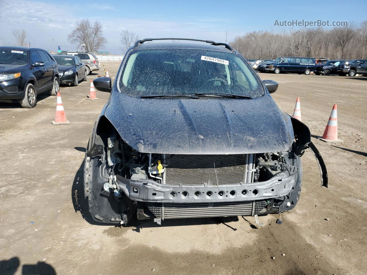 2013 Ford Escape Se Silver vin: 1FMCU9GX8DUD69143