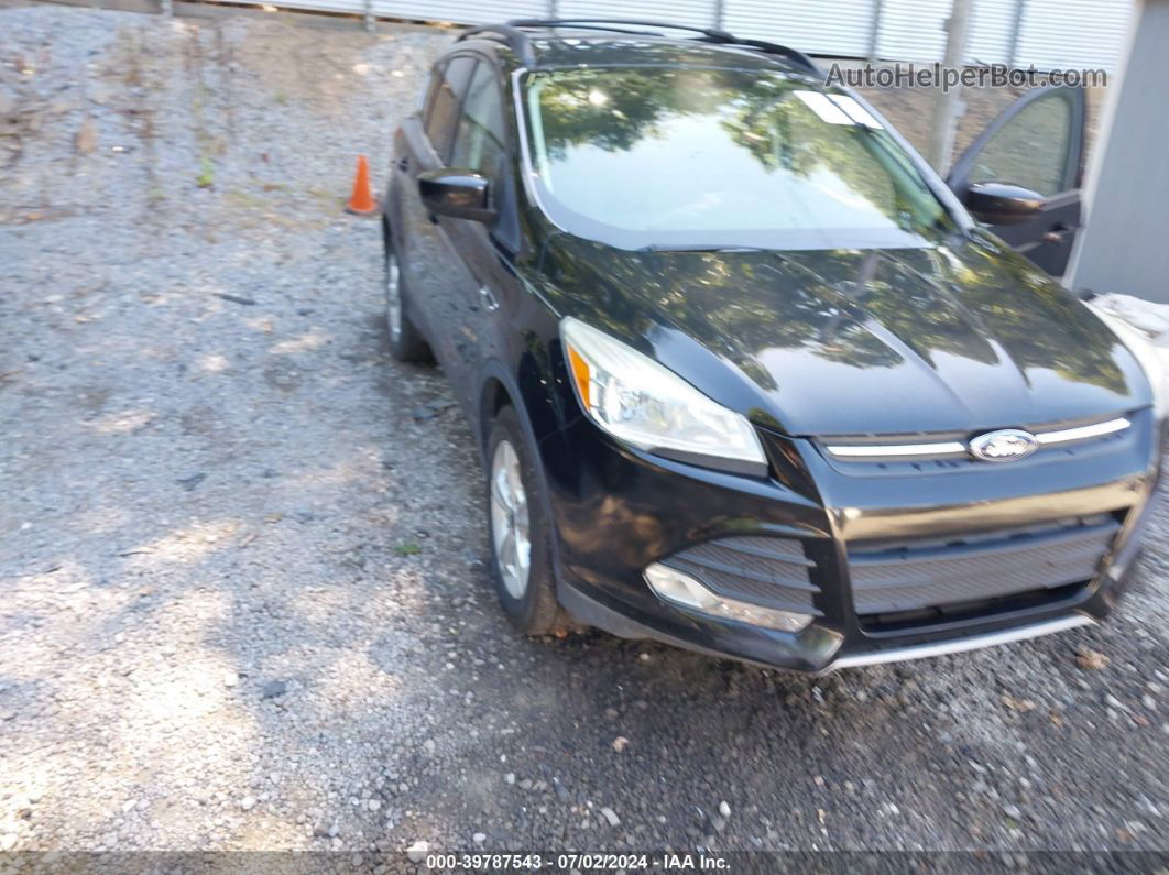 2013 Ford Escape Se Black vin: 1FMCU9GX8DVC68569