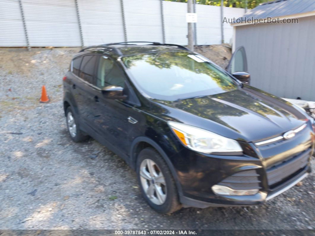 2013 Ford Escape Se Black vin: 1FMCU9GX8DVC68569