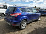 2014 Ford Escape Se Синий vin: 1FMCU9GX8EUA78319