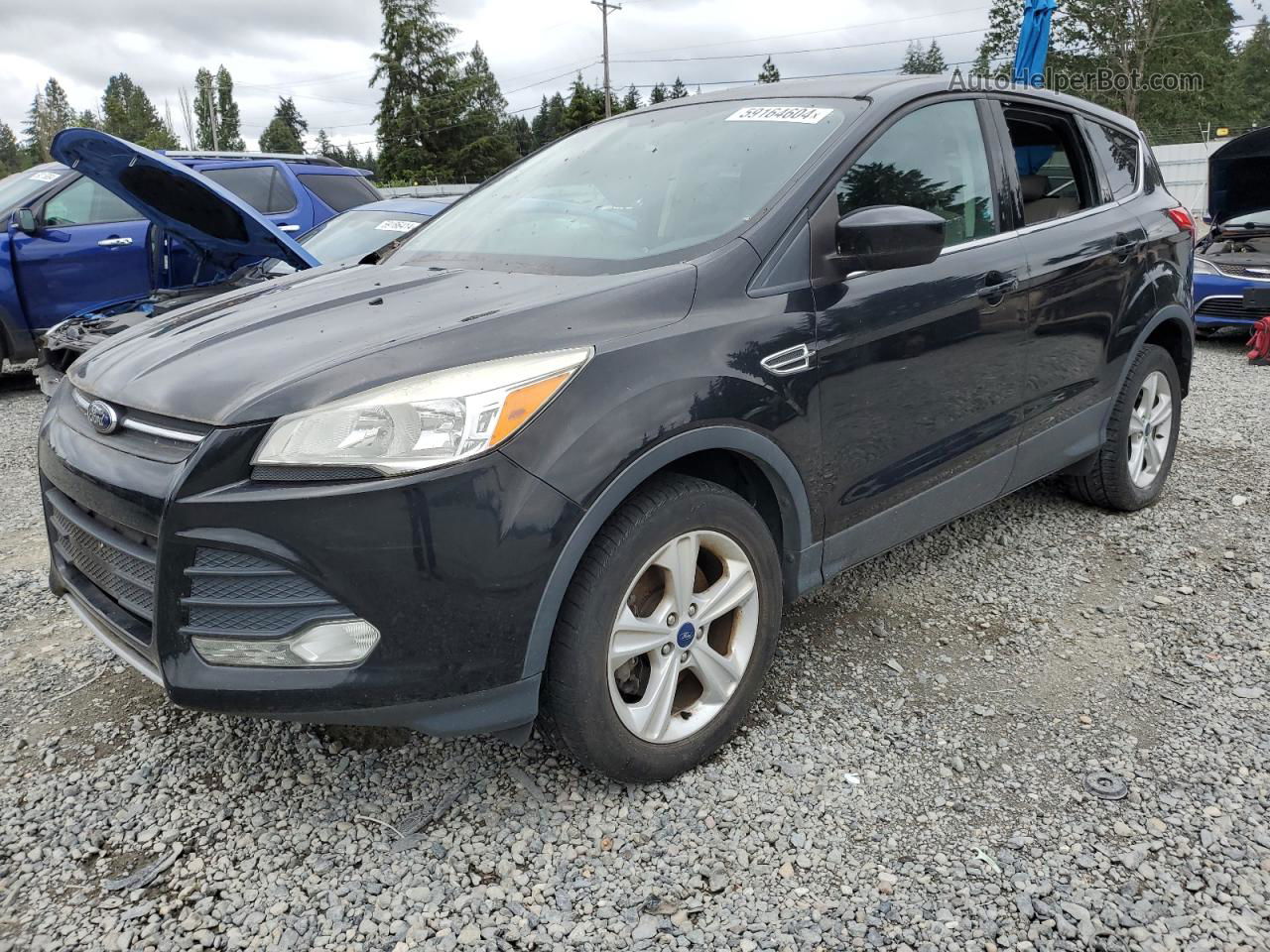 2014 Ford Escape Se Black vin: 1FMCU9GX8EUB49051