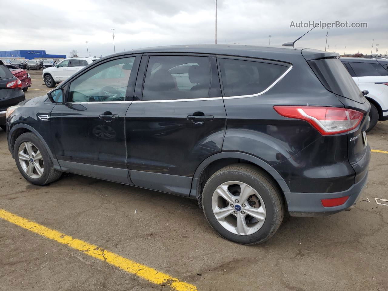 2015 Ford Escape Se Black vin: 1FMCU9GX8FUA26500