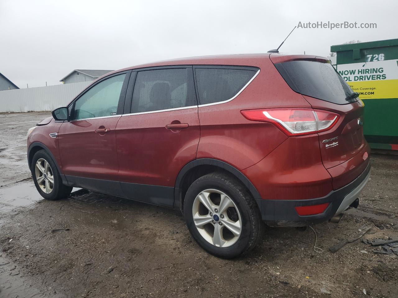 2015 Ford Escape Se Burgundy vin: 1FMCU9GX8FUA53941