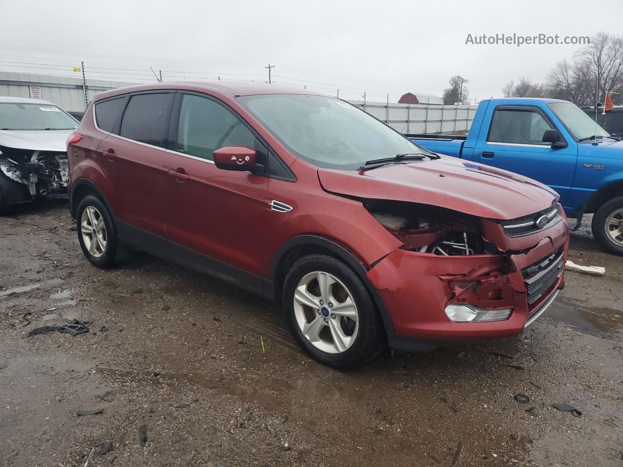 2015 Ford Escape Se Burgundy vin: 1FMCU9GX8FUA53941