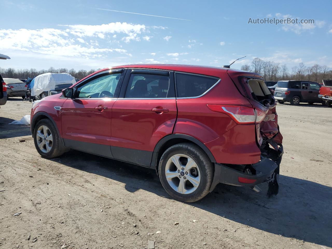 2016 Ford Escape Se Red vin: 1FMCU9GX8GUA19225