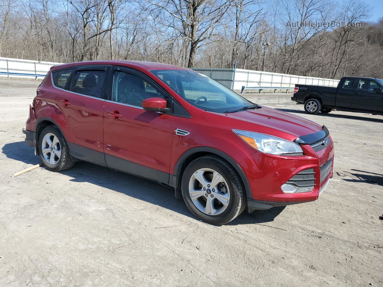 2016 Ford Escape Se Red vin: 1FMCU9GX8GUA19225