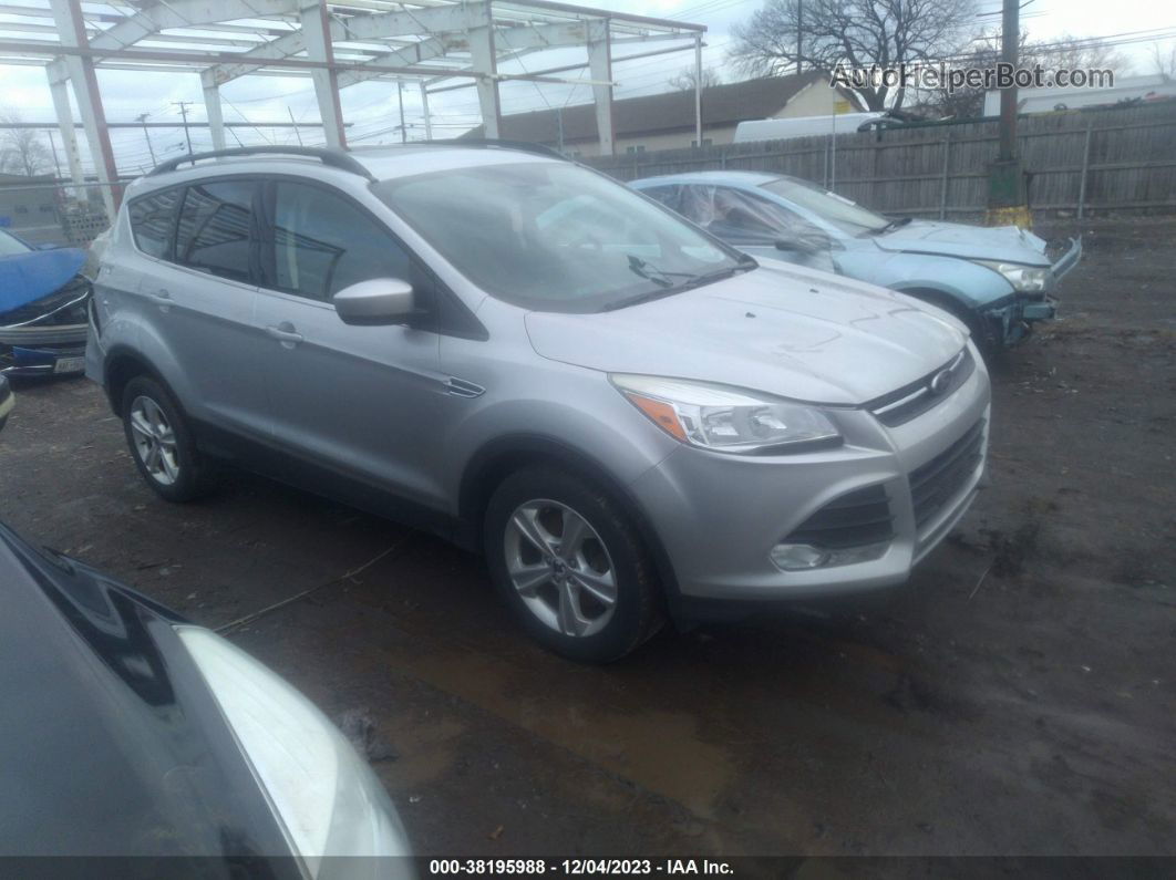 2016 Ford Escape Se Silver vin: 1FMCU9GX8GUB02203