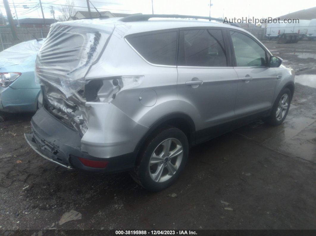 2016 Ford Escape Se Silver vin: 1FMCU9GX8GUB02203