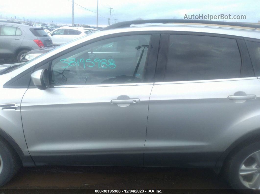 2016 Ford Escape Se Silver vin: 1FMCU9GX8GUB02203