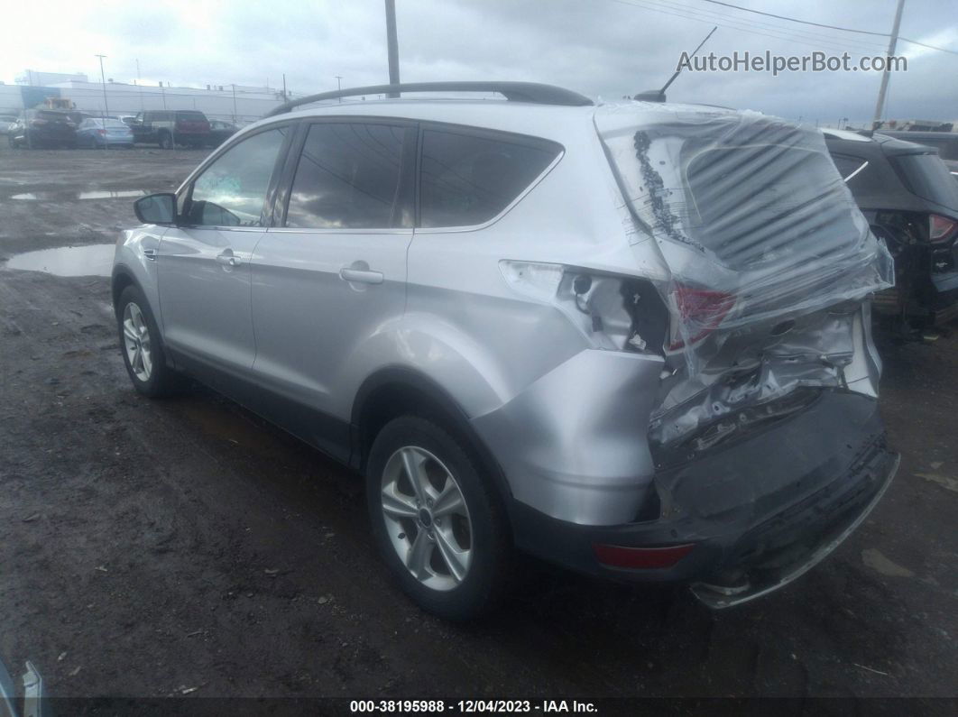 2016 Ford Escape Se Silver vin: 1FMCU9GX8GUB02203