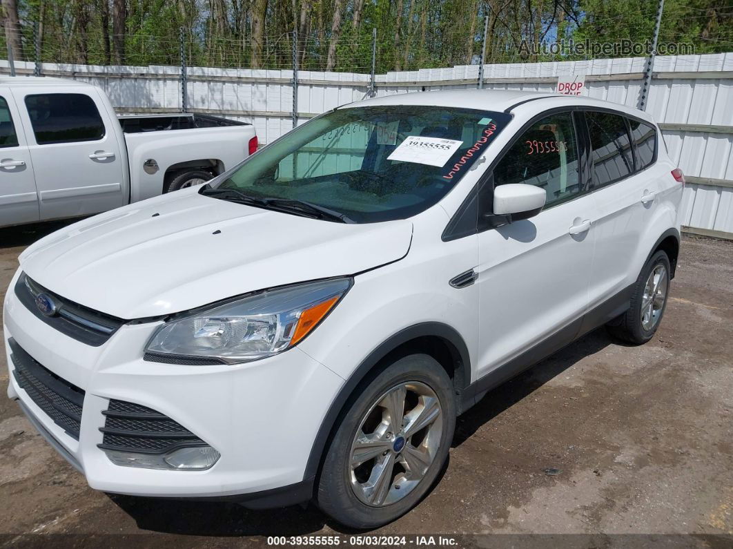 2016 Ford Escape Se White vin: 1FMCU9GX8GUB25528